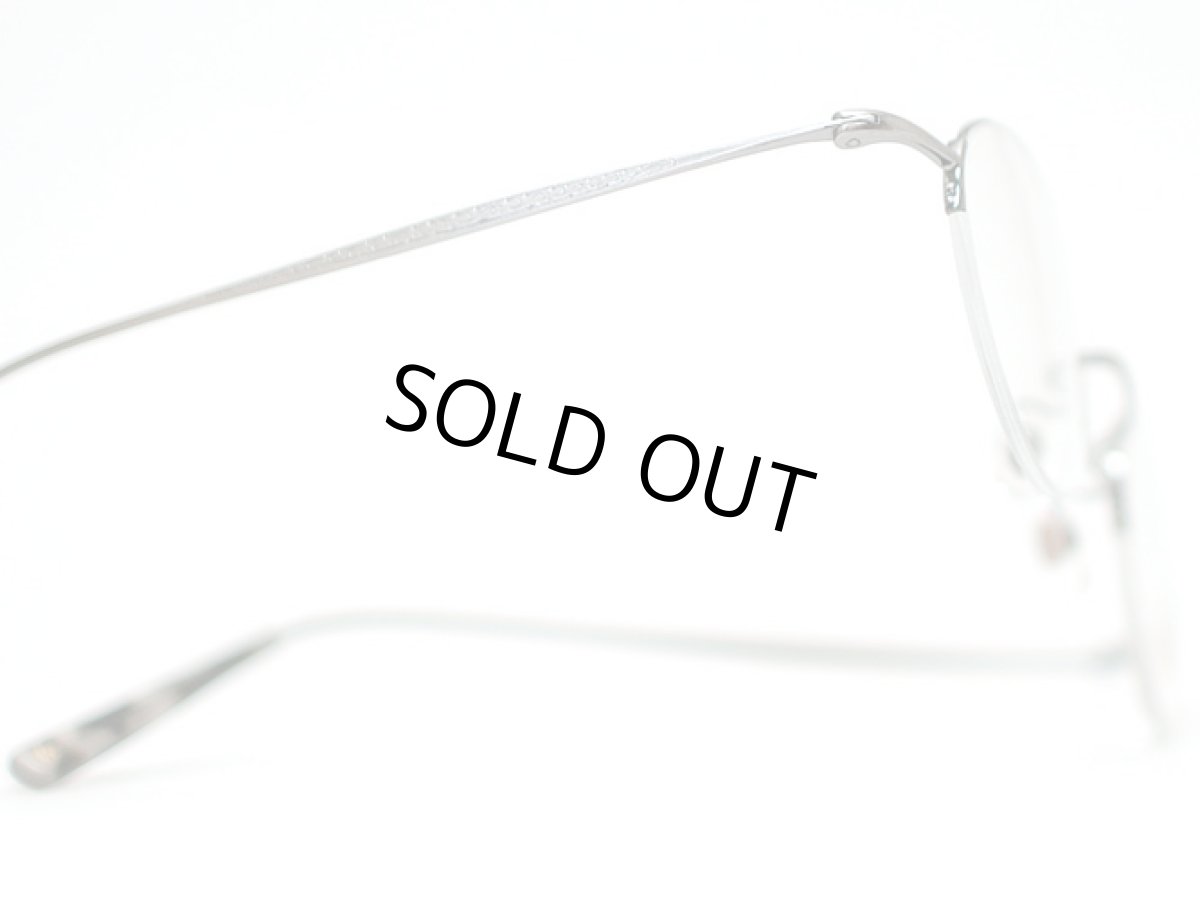 画像3: CLAYTON FRANKLIN クレイトンフランクリン メガネフレーム CF562-AS アンティークシルバー/クリアデモレンズ (3)