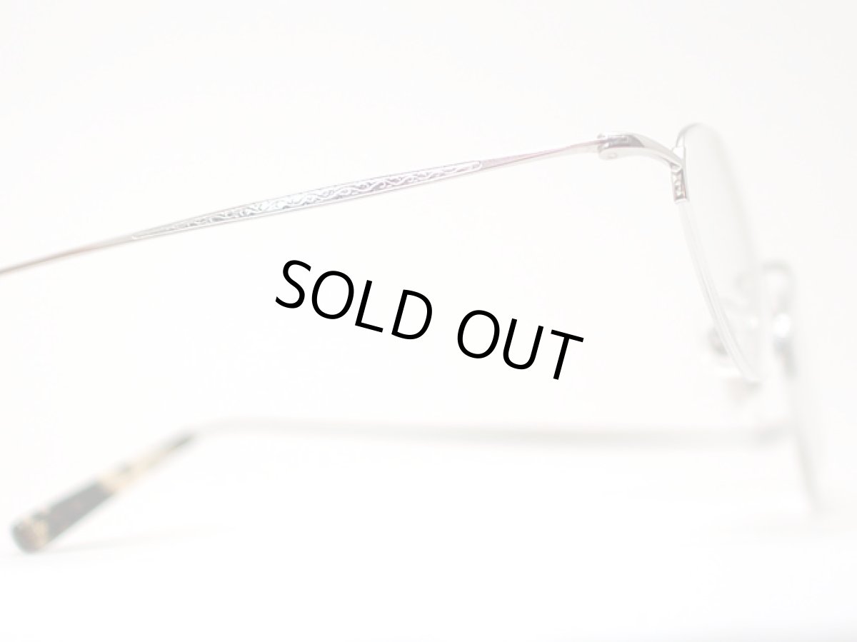 画像3: CLAYTON FRANKLIN クレイトンフランクリン メガネフレーム CF562-SL シルバー/クリアデモレンズ (3)