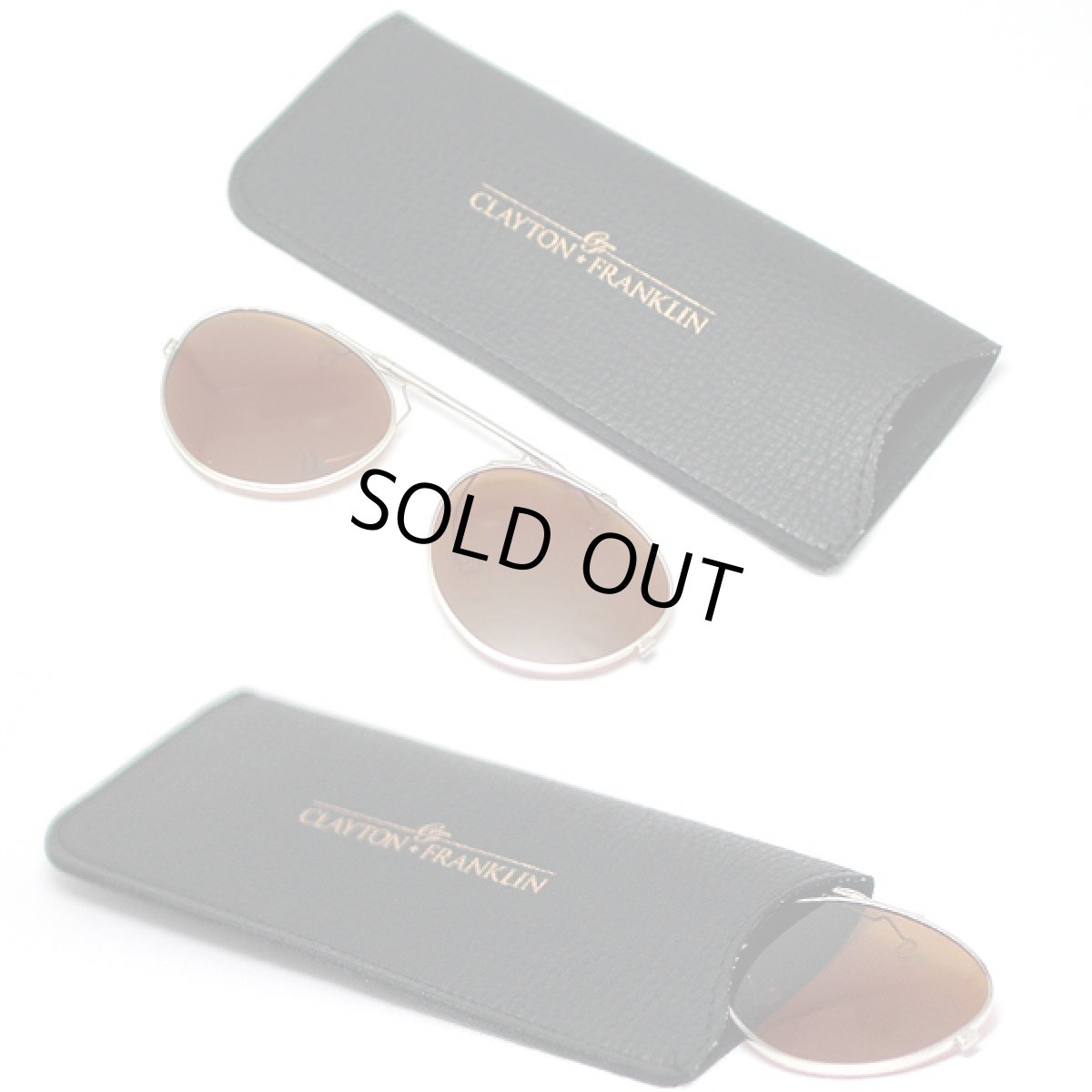 画像3: クレイトンフランクリン 【CLAYTON　FRANKLIN】CF723フレーム用 クリップオンレンズ　/　ブラウン偏光レンズ CL723-BROWN（ブラウン偏光レンズ） (3)