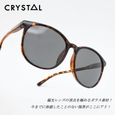 画像1: CRYSTAL クリスタル CLASSIC TORTOISE クラシックトートイズ TORTOISE/Pluto Grey R425  (1)