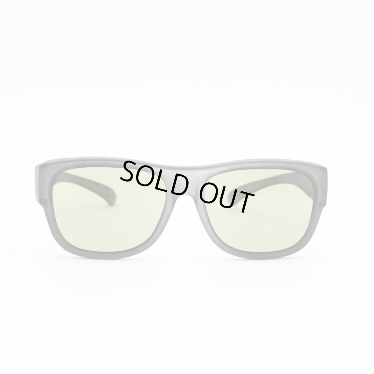 画像3: CRYSTAL クリスタル Over The Glasses2 オーバーザグラス2 MATTE GREY/Amber Green R425 メガネの上からかけるオーバーグラス (3)