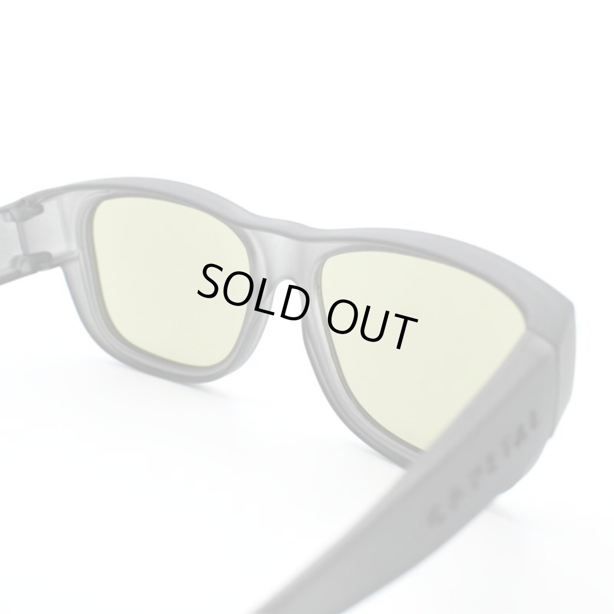 画像5: CRYSTAL クリスタル Over The Glasses2 オーバーザグラス2 MATTE GREY/Amber Green R425 メガネの上からかけるオーバーグラス (5)