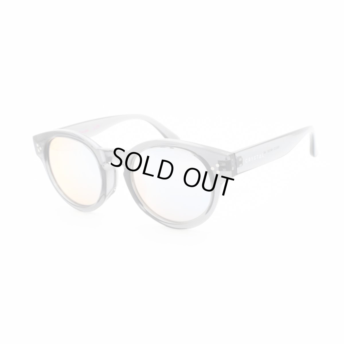 画像2: CRYSTAL クリスタル YUUYAKE 夕焼け BLACK/Crystal Patent Mirror (2)