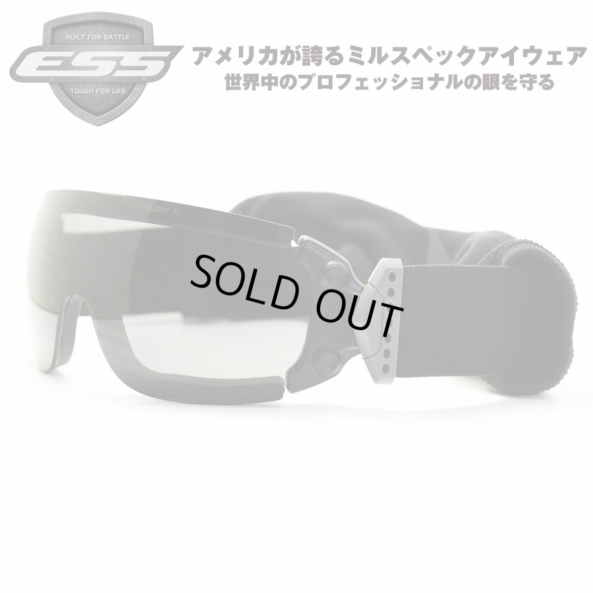 画像1: ESS イーエスエス JUMPMASTER ジャンプマスター BLACK/SMOKE GREY (1)