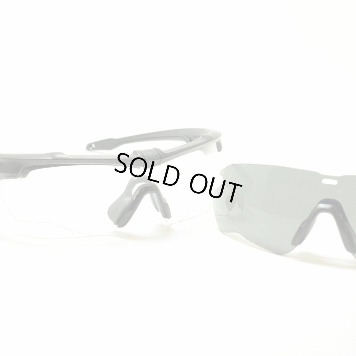 画像2: ESS イーエスエス CRSSBLADE NARO 2LENS クロスブレイドナロー 2枚レンズ EE9034-01 ブラック/スモークグレイ＆クリア メガネ 眼鏡 めがね メンズ レディース おしゃれ ブランド 人気 おすすめ フレーム 流行り 度付き レンズ サングラス (2)