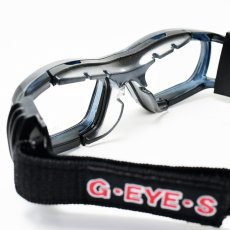 画像4: G・EYE・S Eye-Goggles アイゴーグル GY-010 キッズ用（小学生〜中学生） ８種類から選べる度付レンズ 通常納期３〜８日営業日 スポーツ用メガネ スポーツ用ゴーグル サッカー用メガネ スポーツの接触事故や衝撃から子供の目を守る (4)