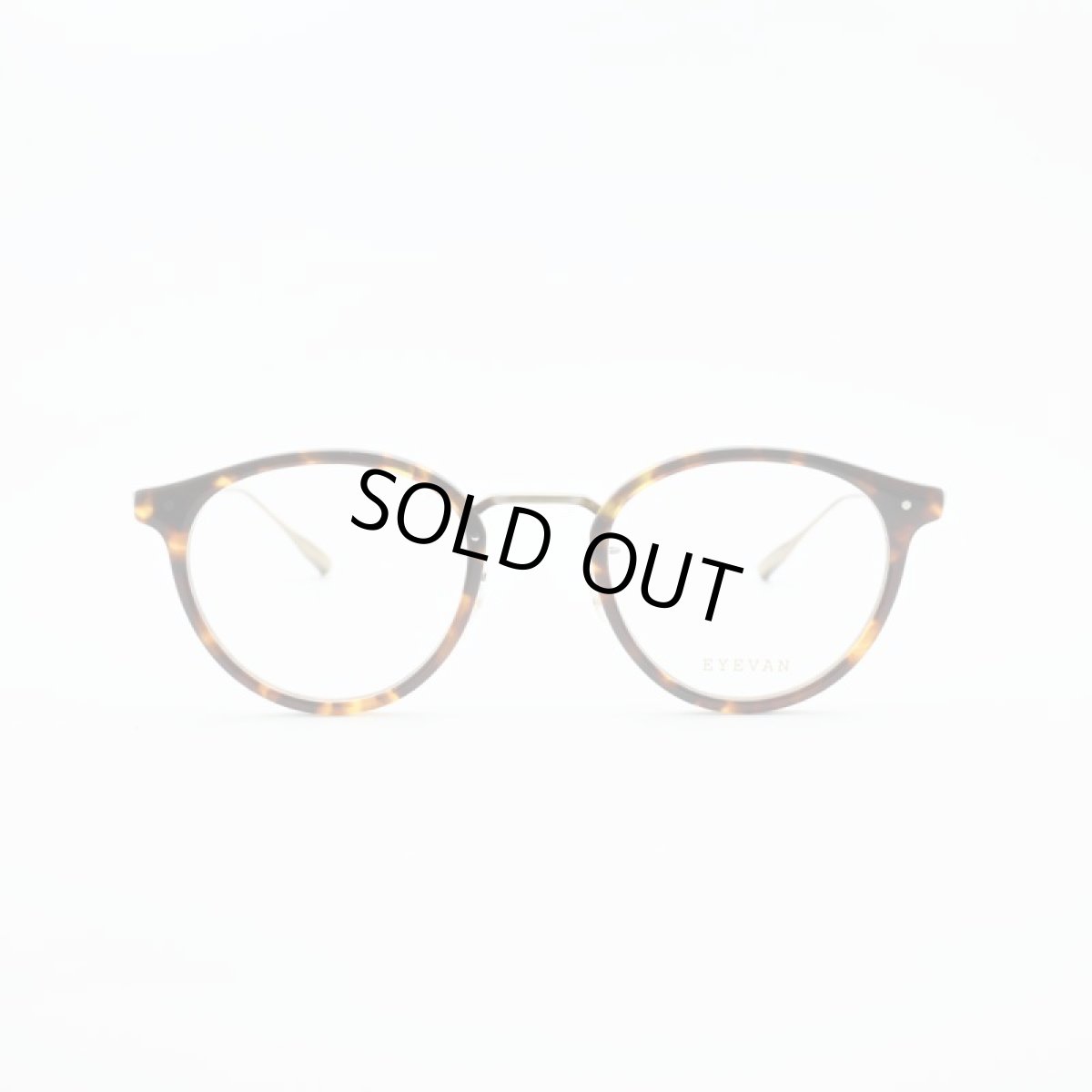 画像3: 川口 春奈「９ボーダー」着用モデル EYEVAN アイヴァン Acosta col-TORT  46サイズ (3)