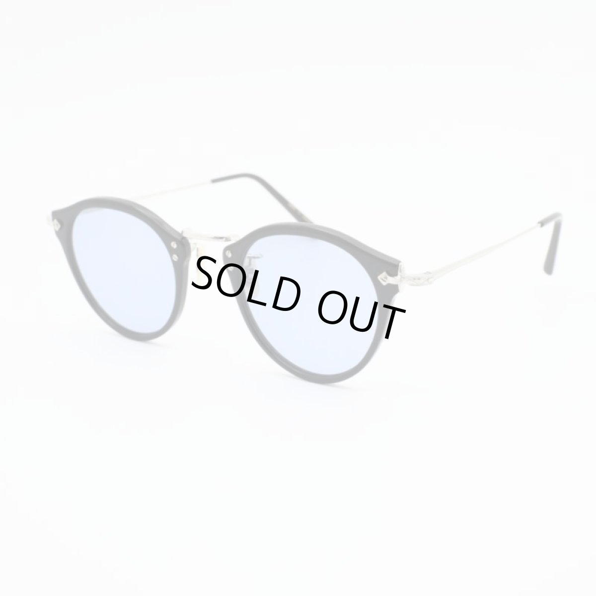 画像2: 山田 涼介さん 着用モデル EYEVAN アイヴァン E-0505 col-PBK/S lens-LT BLU 47サイズ (2)