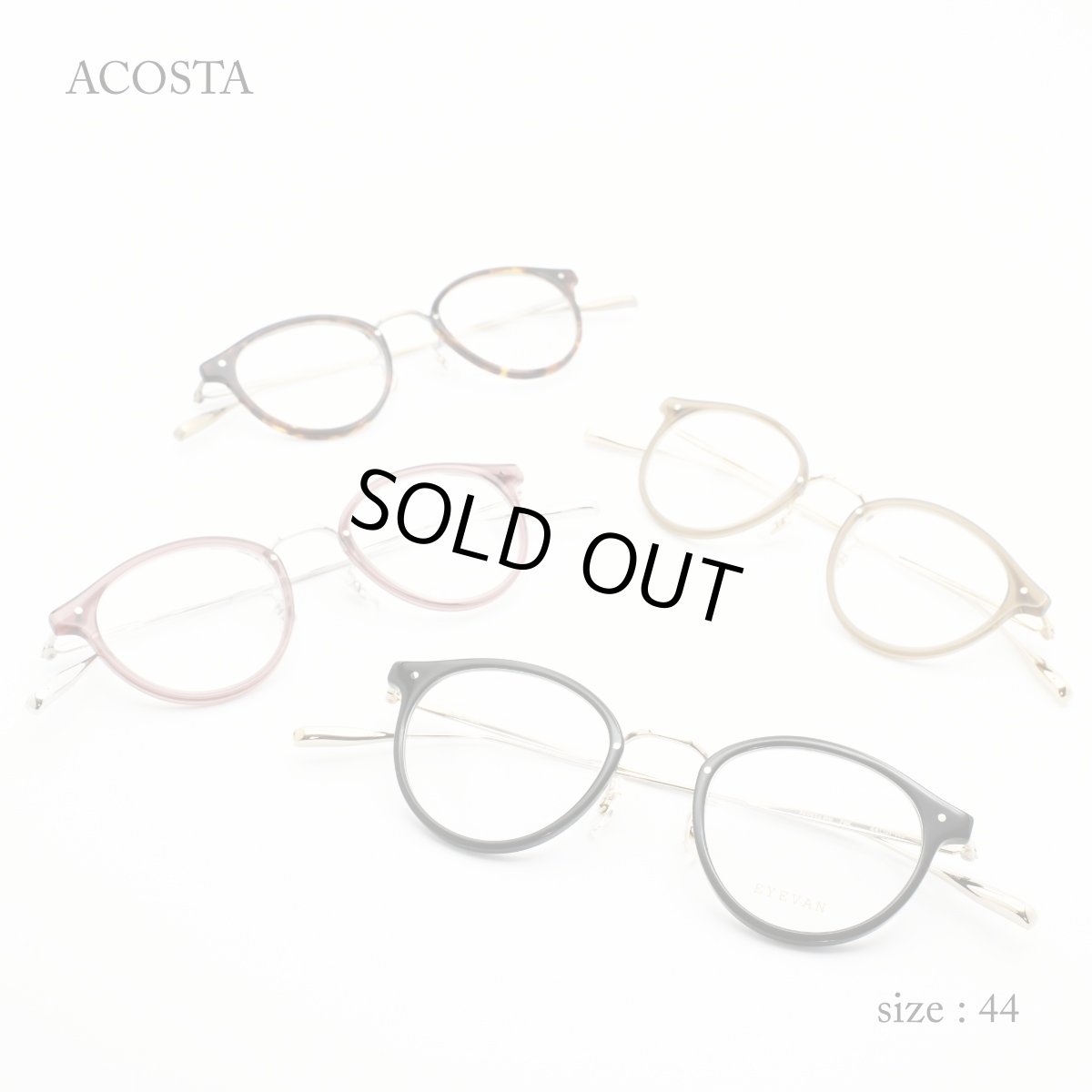 画像10: EYEVAN アイヴァン ACOSTA col-TORT 44サイズ (10)