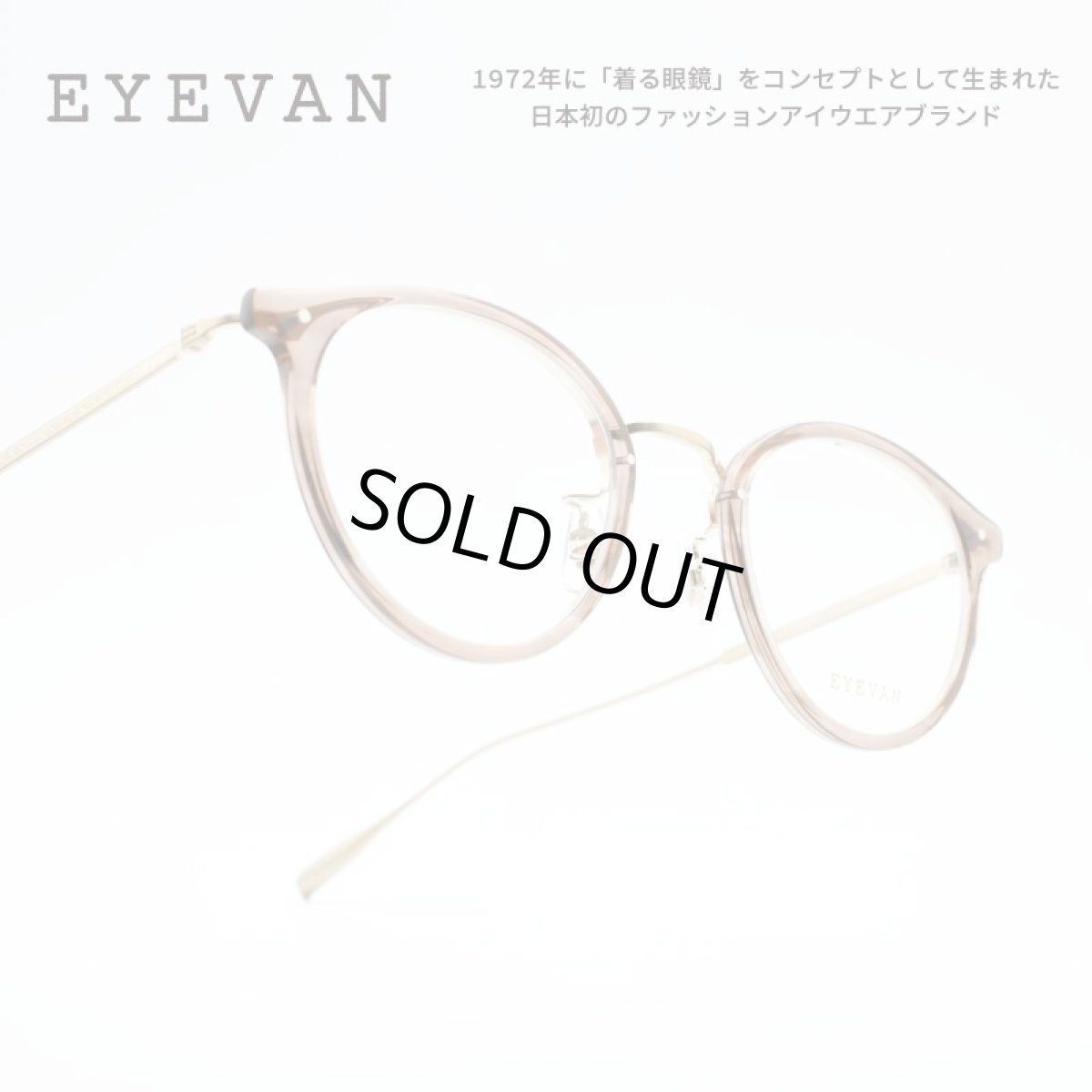 画像1: EYEVAN アイヴァン ACOSTA col-CB 46サイズ (1)