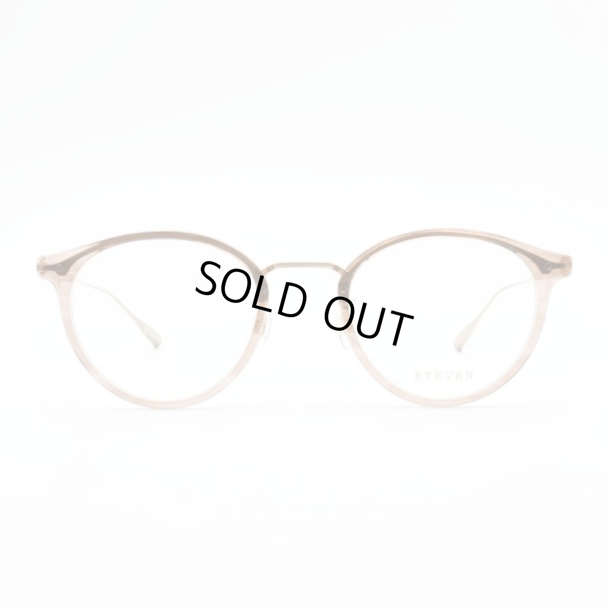 画像3: 川口 春奈さん「9ボーダー」着用モデル EYEVAN アイヴァン ACOSTA col-CB 46サイズ (3)