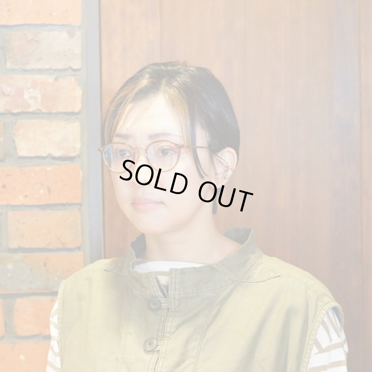 画像9: 川口 春奈さん「9ボーダー」着用モデル EYEVAN アイヴァン ACOSTA col-CB 46サイズ (9)