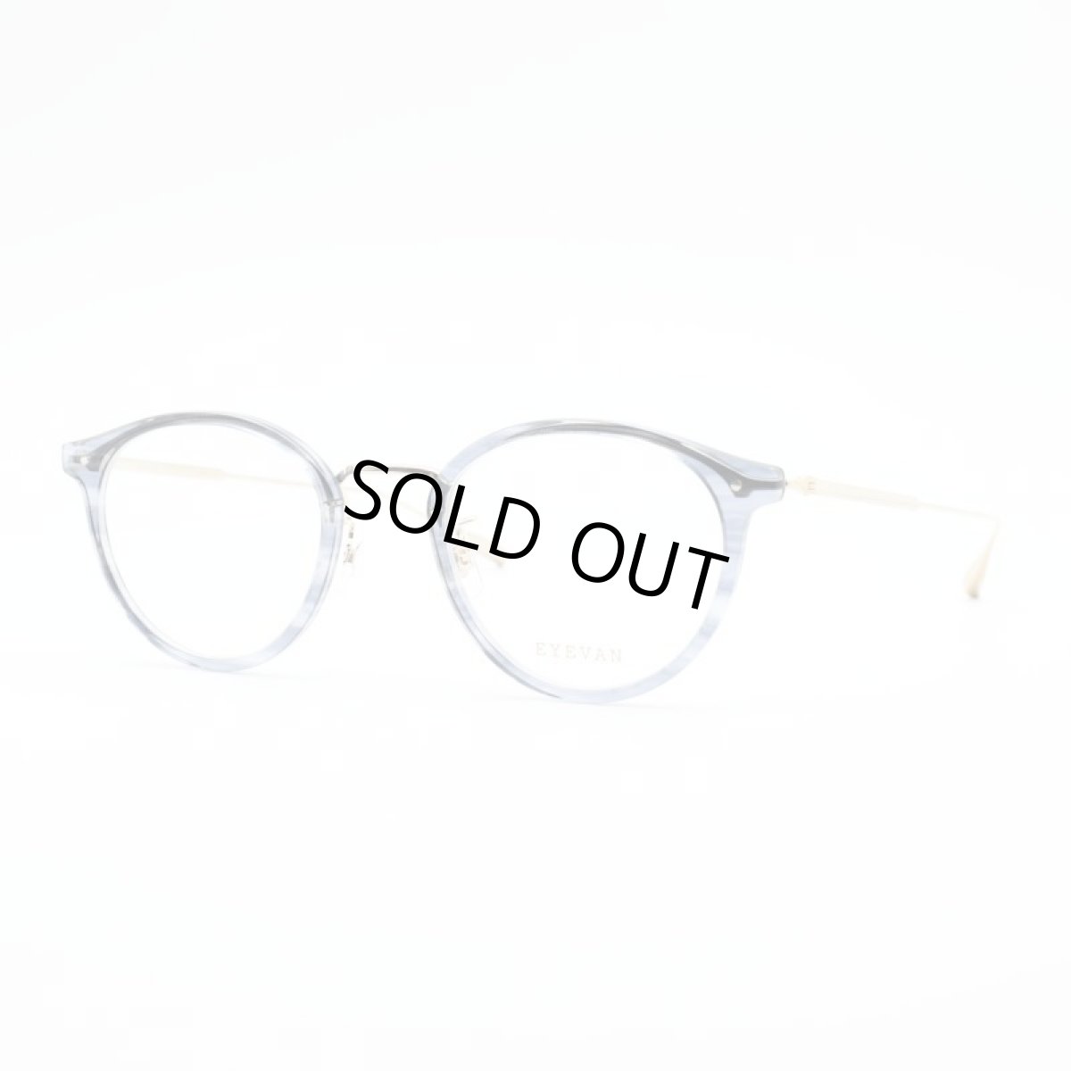 画像2: 川口 春奈さん「9ボーダー」着用モデル EYEVAN アイヴァン ACOSTA col-DSEA 46サイズ (2)