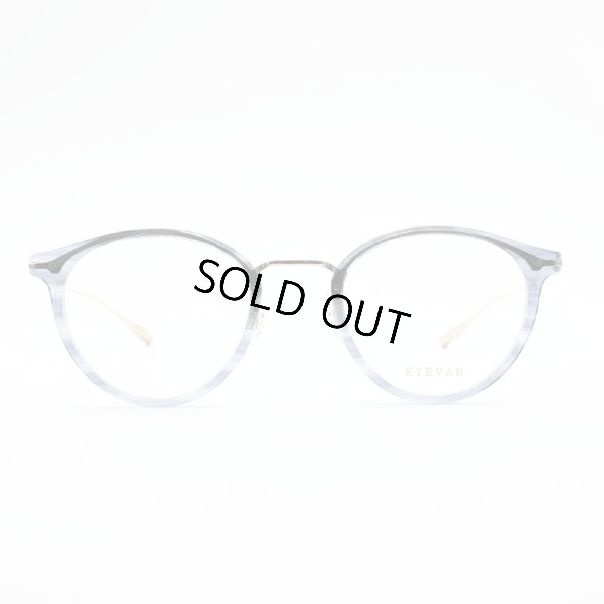 画像3: 川口 春奈さん「9ボーダー」着用モデル EYEVAN アイヴァン ACOSTA col-DSEA 46サイズ (3)