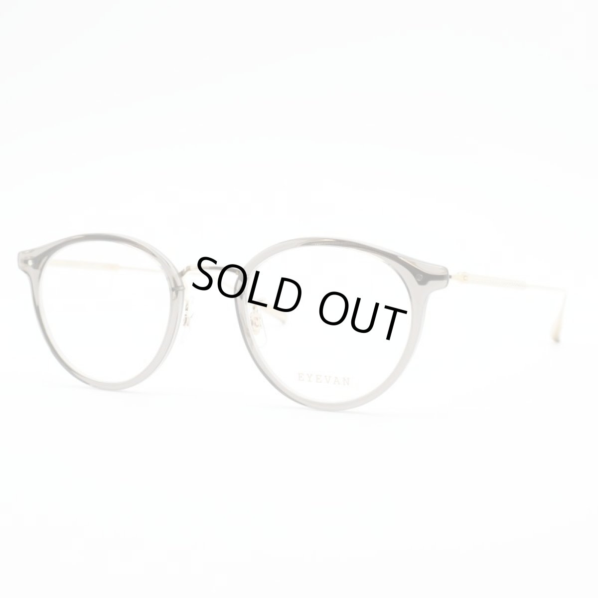 画像2: 川口 春奈さん「9ボーダー」着用モデル EYEVAN アイヴァン ACOSTA col-SMK 46サイズ (2)