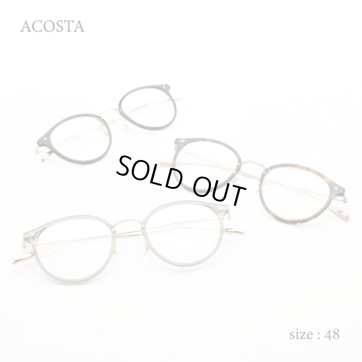 画像10: EYEVAN アイヴァン ACOSTA col-TORT 48サイズ (10)