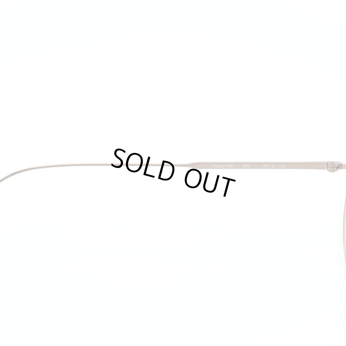 画像6: 北川 景子さん「女神の教室〜リーガル青春白書〜」着用モデル EYEVAN アイヴァン ATLAS col-BRZ 44サイズ (6)