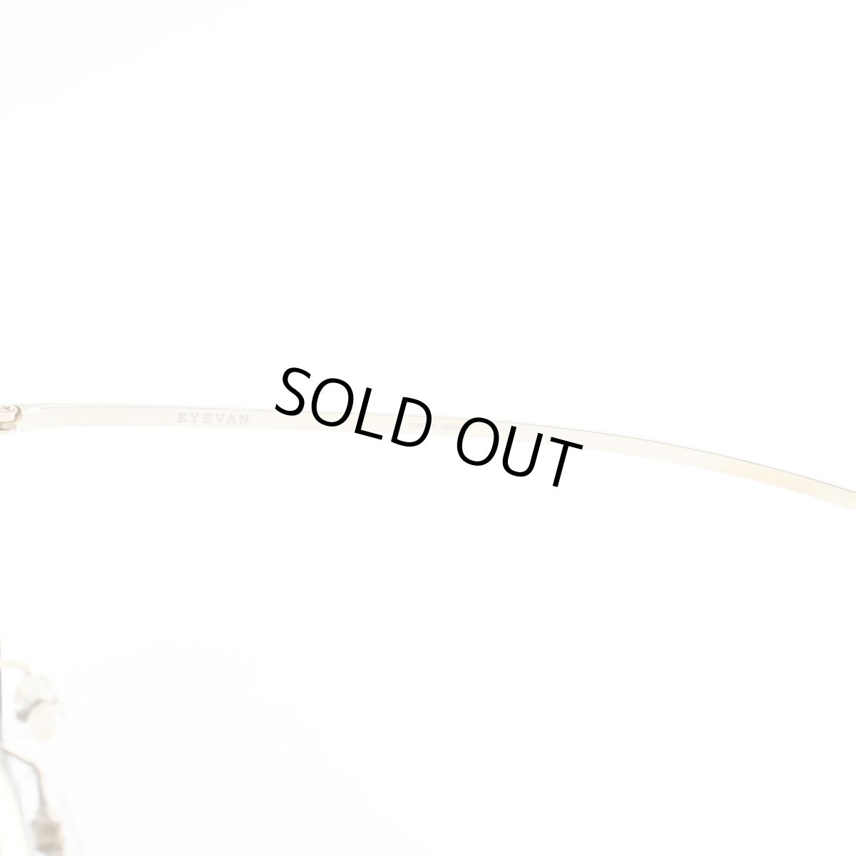 画像7: 大倉 忠義さん 着用モデル EYEVAN アイヴァン BALURE-SUN col-PBK/G 45サイズ (7)