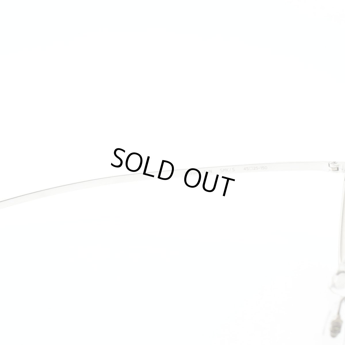 画像6: 大倉 忠義さん 着用モデル EYEVAN アイヴァン BALURE-SUN col-SMK/S 45サイズ (6)