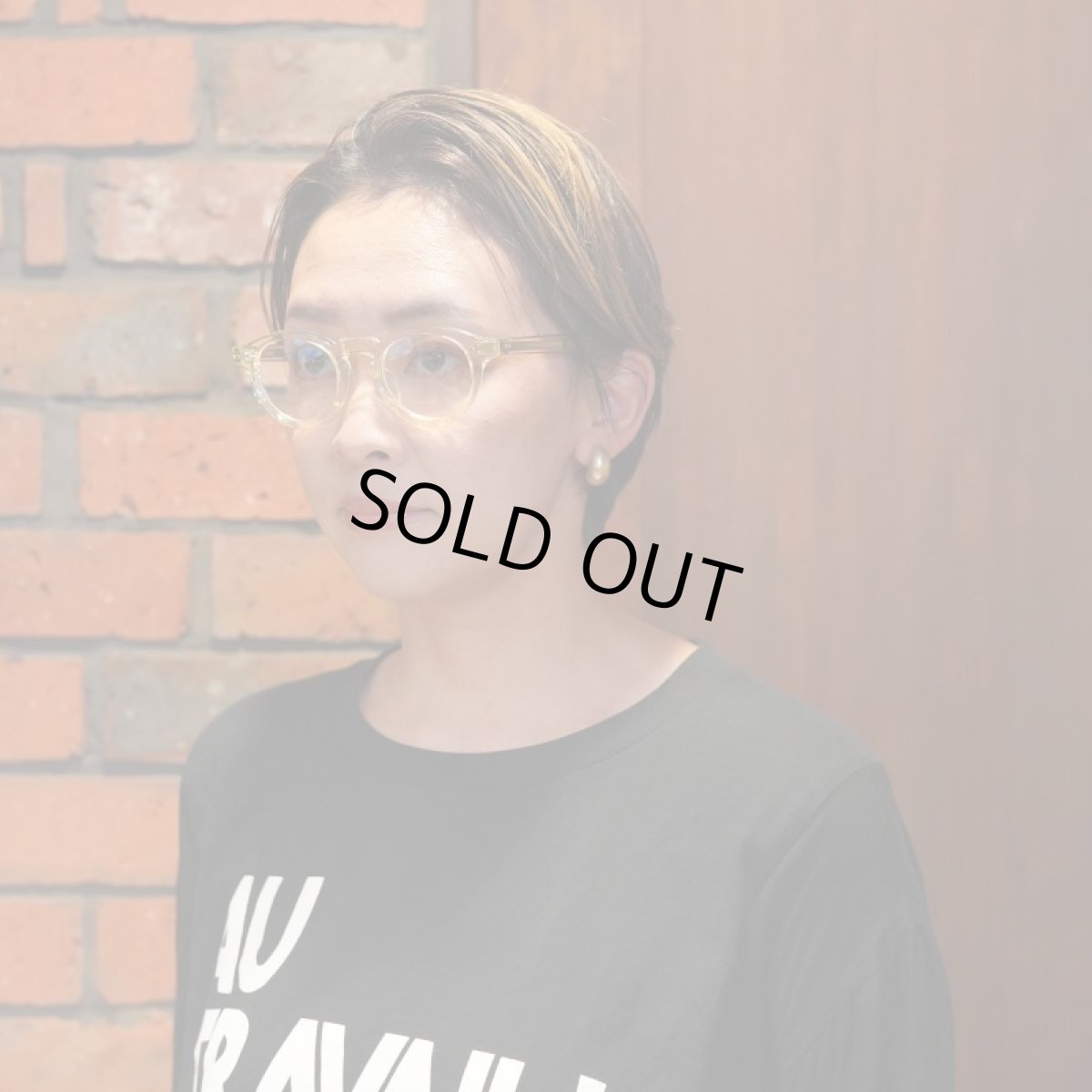 画像9: 吉田 羊さん ヨンアさん 着用モデル EYEVAN アイヴァン Conner col-ECR 46サイズ (9)