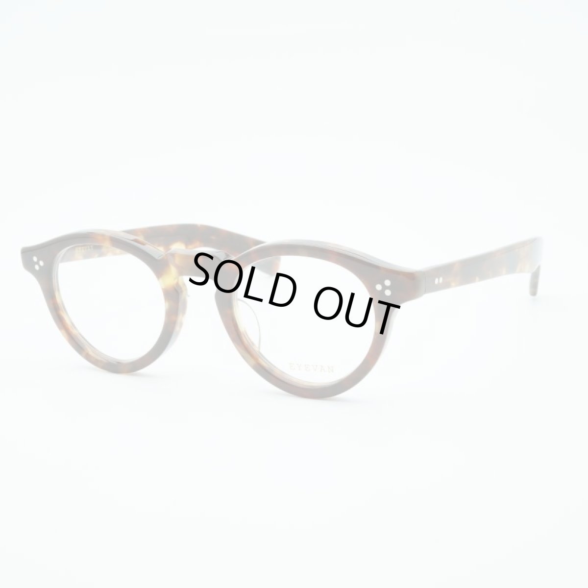 画像2: 吉田 羊さん ヨンアさん 着用モデル EYEVAN アイヴァン Conner col-TORT2 46サイズ (2)