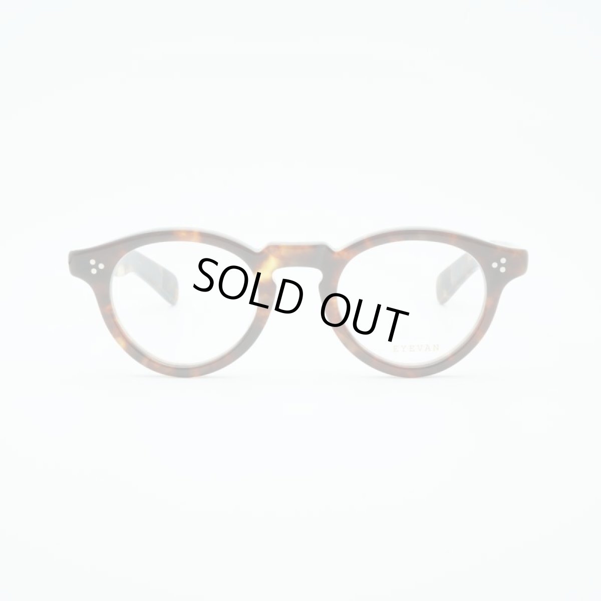 画像3: 吉田 羊さん ヨンアさん 着用モデル EYEVAN アイヴァン Conner col-TORT2 46サイズ (3)