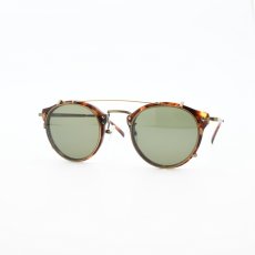 画像2: EYEVAN アイヴァン DB-7 col-CBR Lens-GN 47サイズ HISTORIC COLLECTION (2)