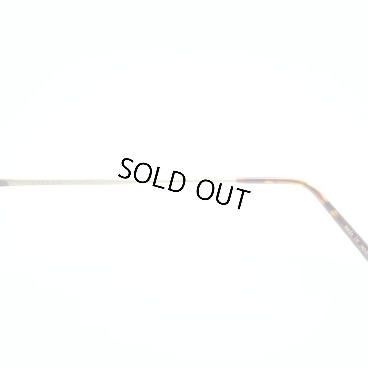 画像7: 西野 七瀬さん 「全力脱力タイムズ」着用モデル EYEVAN アイヴァン E-0505 col-TORT/AG 45サイズ (7)