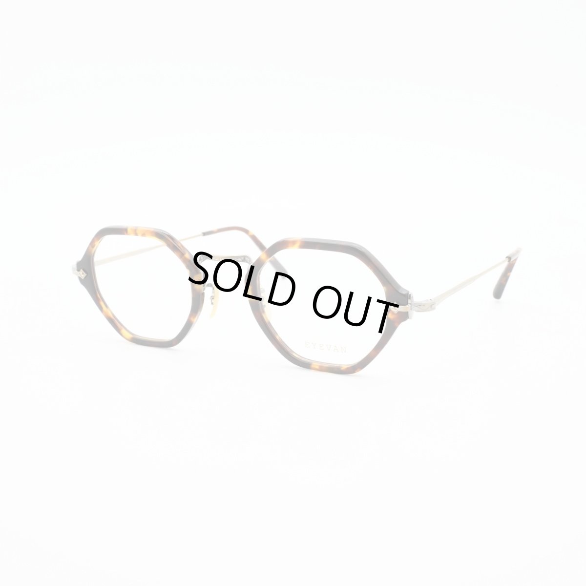 画像2: EYEVAN アイヴァン E-0518 col-TORT/AG 44サイズ (2)