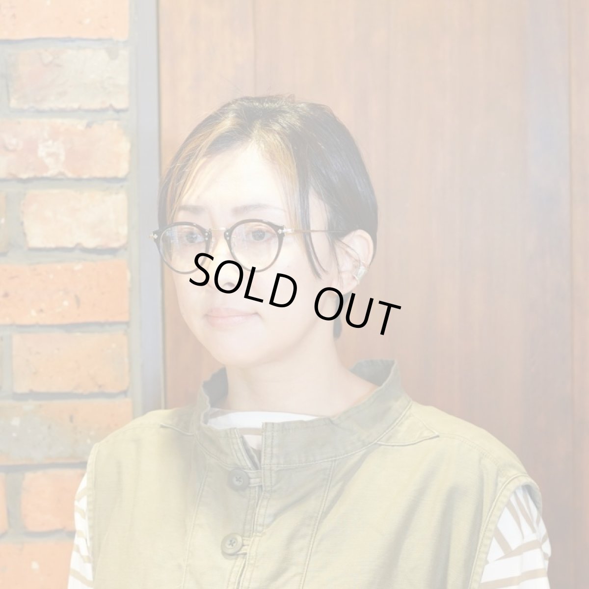 画像9: 西野 七瀬さん 「全力脱力タイムズ」着用モデル EYEVAN アイヴァン E-0505 col-OLB/G 45サイズ (9)