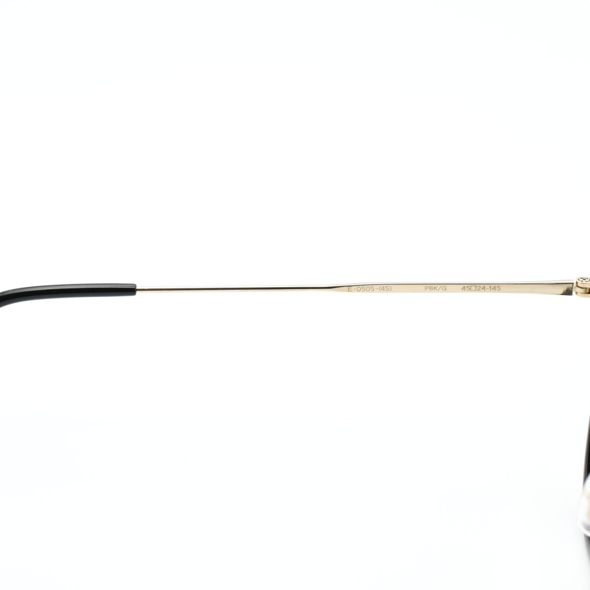 画像6: 西野 七瀬さん 「全力脱力タイムズ」着用モデル EYEVAN アイヴァン E-0505 col-PBK/G 45サイズ (6)