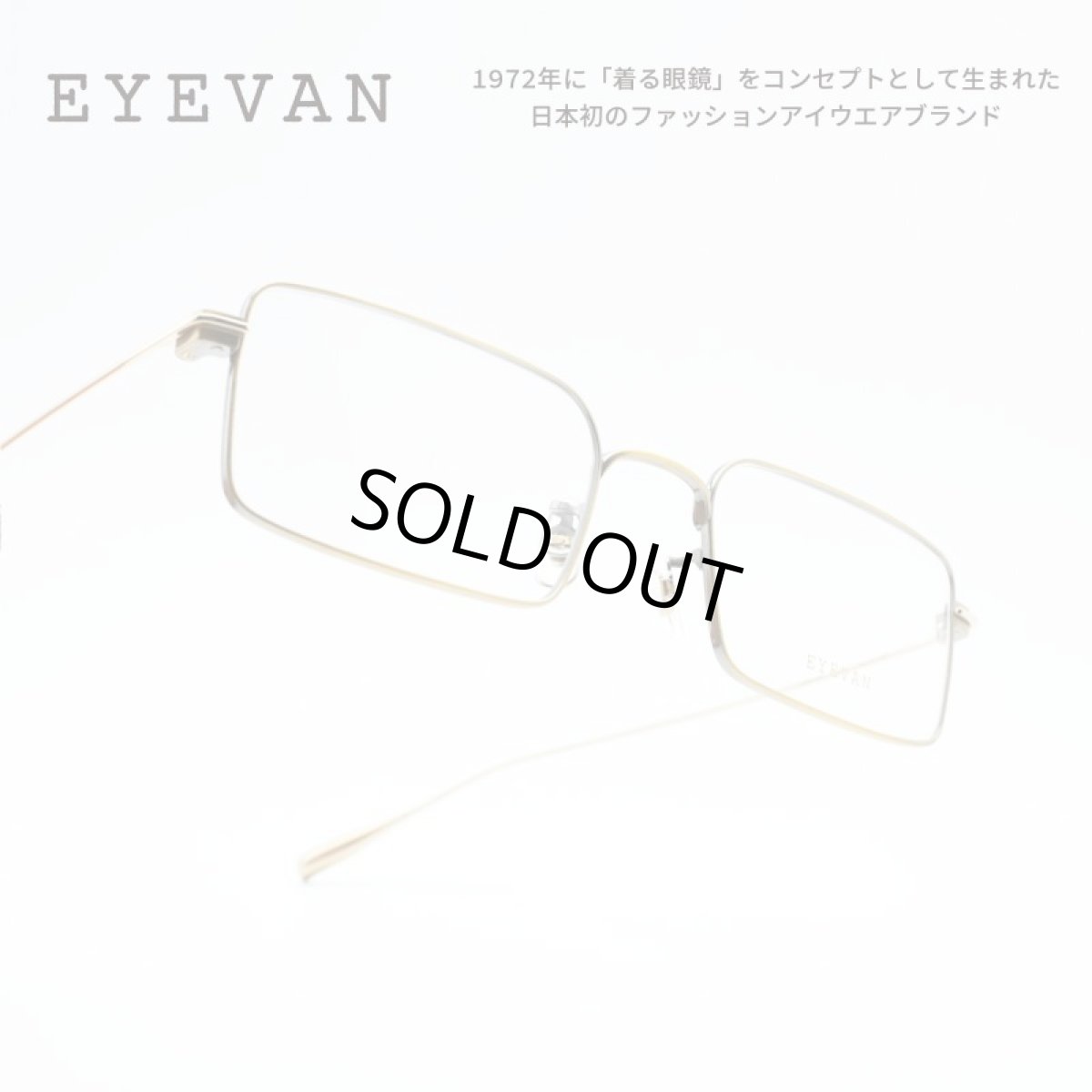 画像1: EYEVAN アイヴァン EMPEDRADO col-AG/G 51サイズ (1)