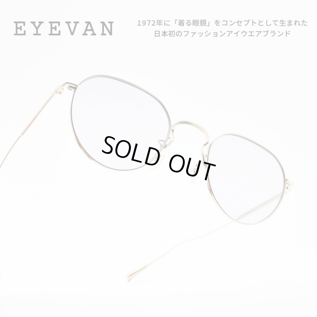 画像1: EYEVAN アイヴァン FAIRWAY col-G Lens-LT.PR PH 47サイズ (1)