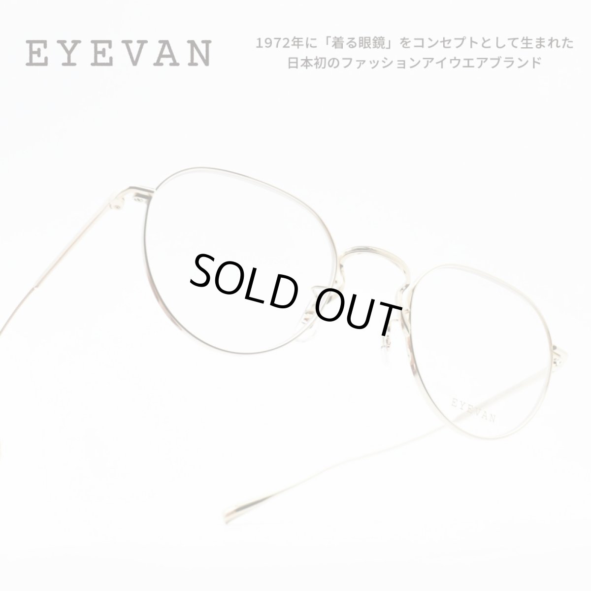 画像1: EYEVAN アイヴァン FAIRWAY col-G 47サイズ (1)