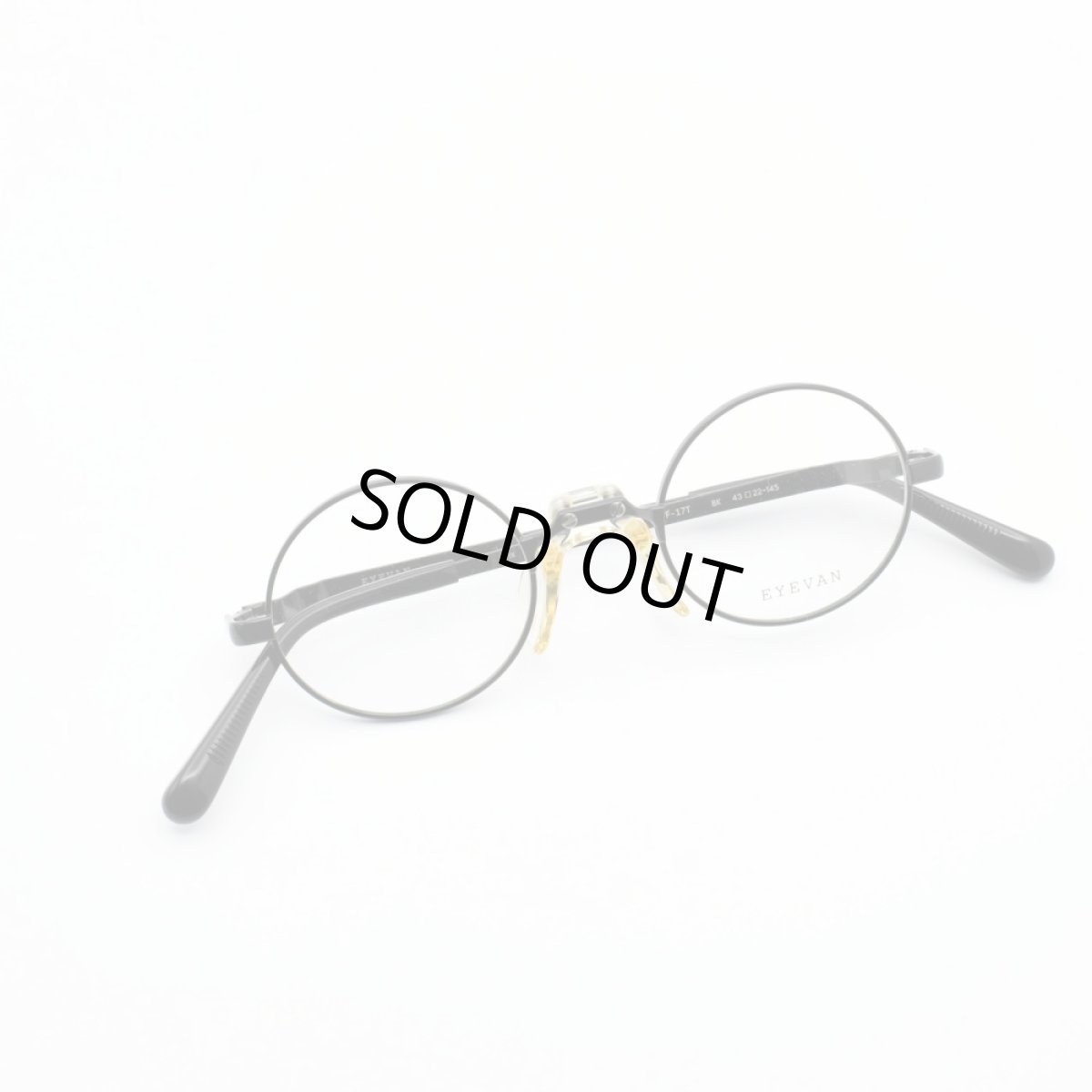 画像8: EYEVAN アイヴァン OFF-17T col-BK 43サイズ (8)