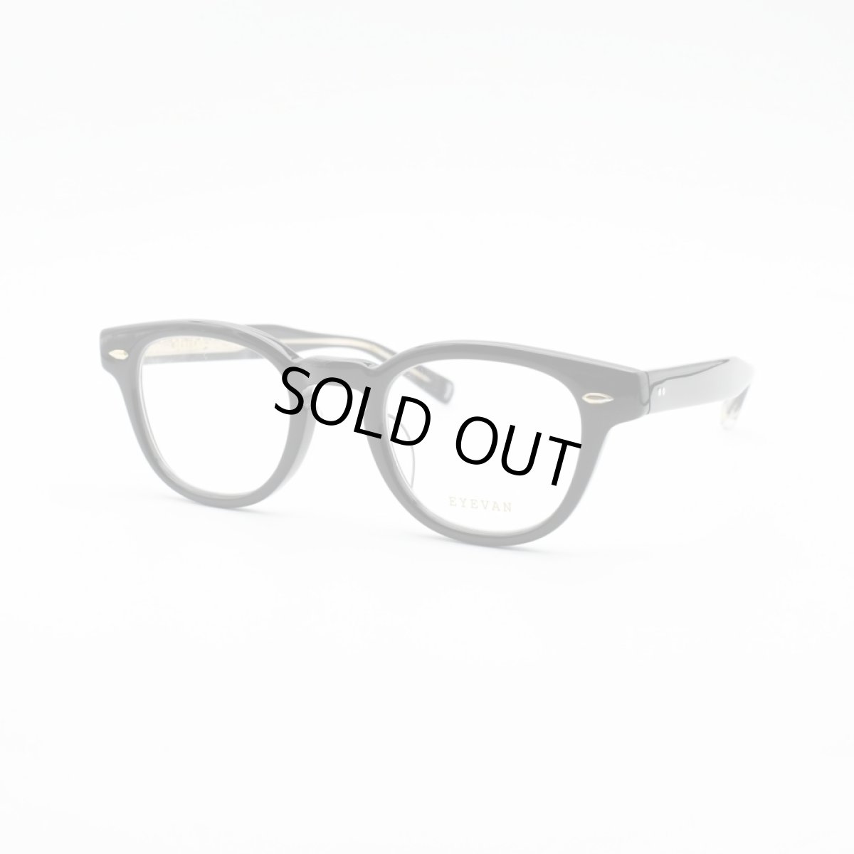 画像2: EYEVAN アイヴァン WEBB col-PBK 45サイズ 小泉 今日子さん 「続・続・最後から二番目の恋」 竜星 涼さん「潜入兄妹　特殊詐欺匿名捜査官」 飯豊 まりえさん「Oggi」 加藤 史帆さん「CanCam」 着用モデル (2)