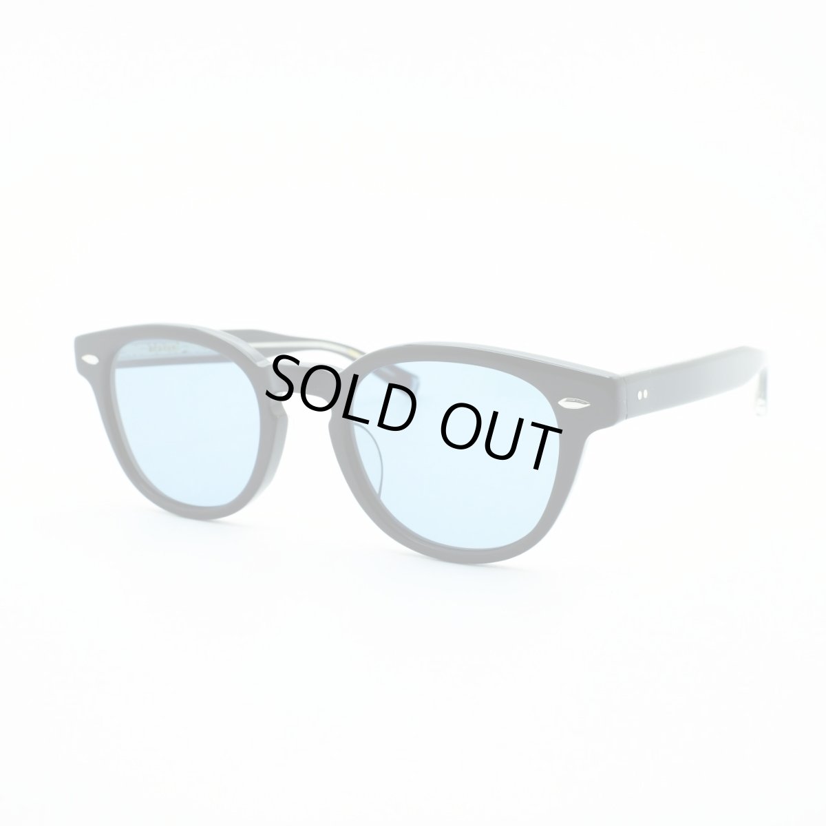 画像2: MY FAST STORY Hiroさん 着用モデル EYEVAN アイヴァン WEBB col-PBKS lens-BLU 49サイズ (2)