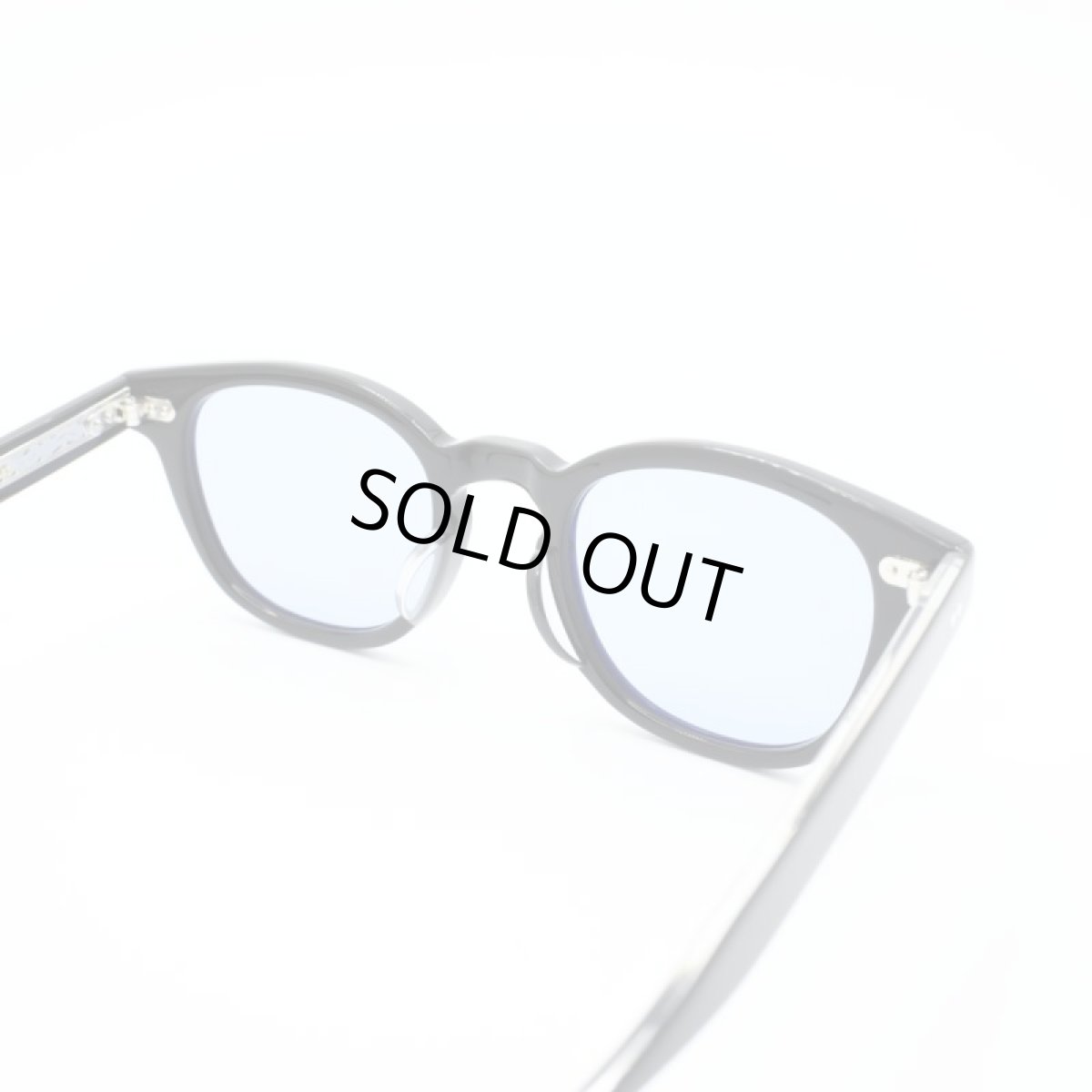 画像5: MY FAST STORY Hiroさん 着用モデル EYEVAN アイヴァン WEBB col-PBK lens-LT BLU 49サイズ (5)