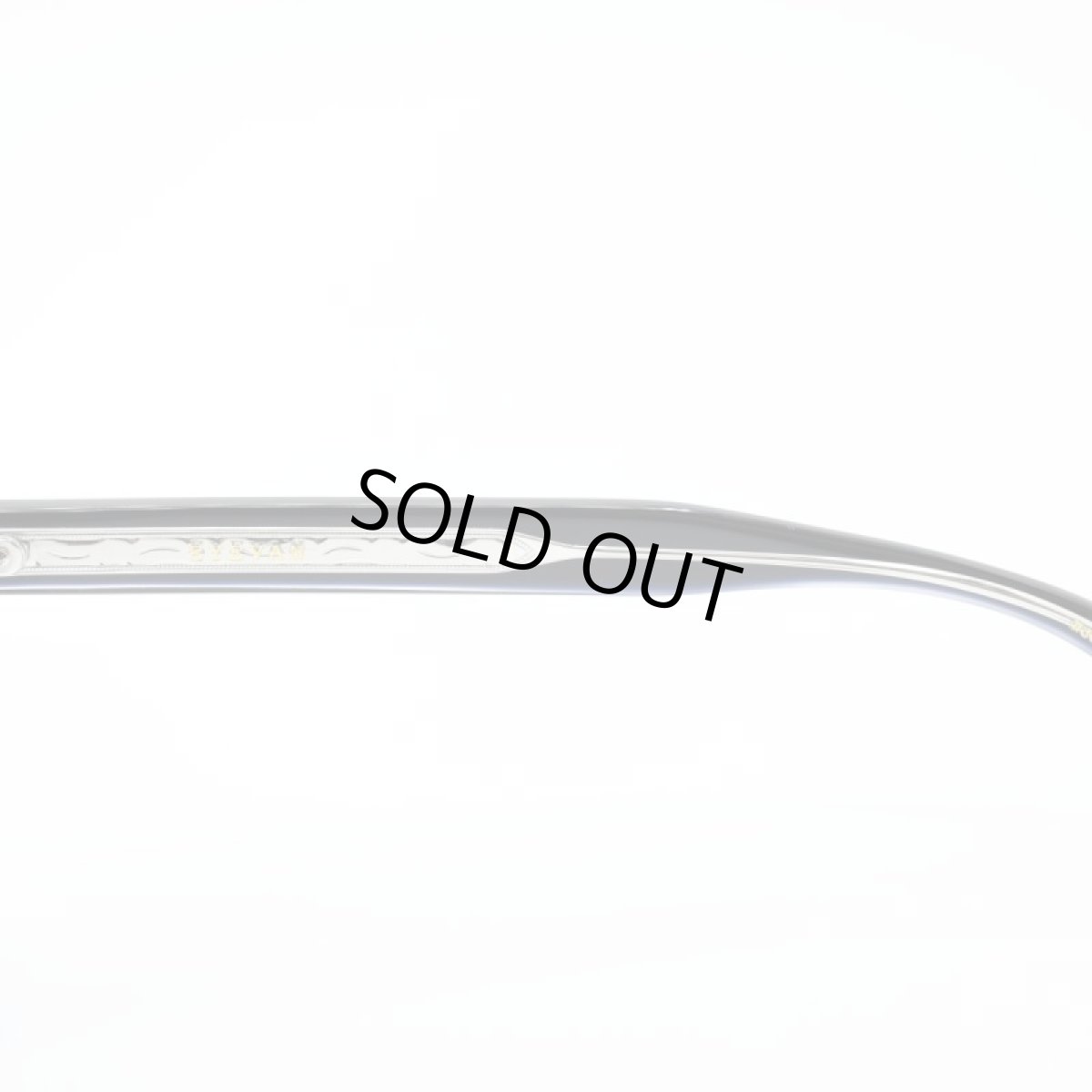 画像7: MY FAST STORY Hiroさん 着用モデル EYEVAN アイヴァン WEBB col-PBK lens-LT BLU 49サイズ (7)