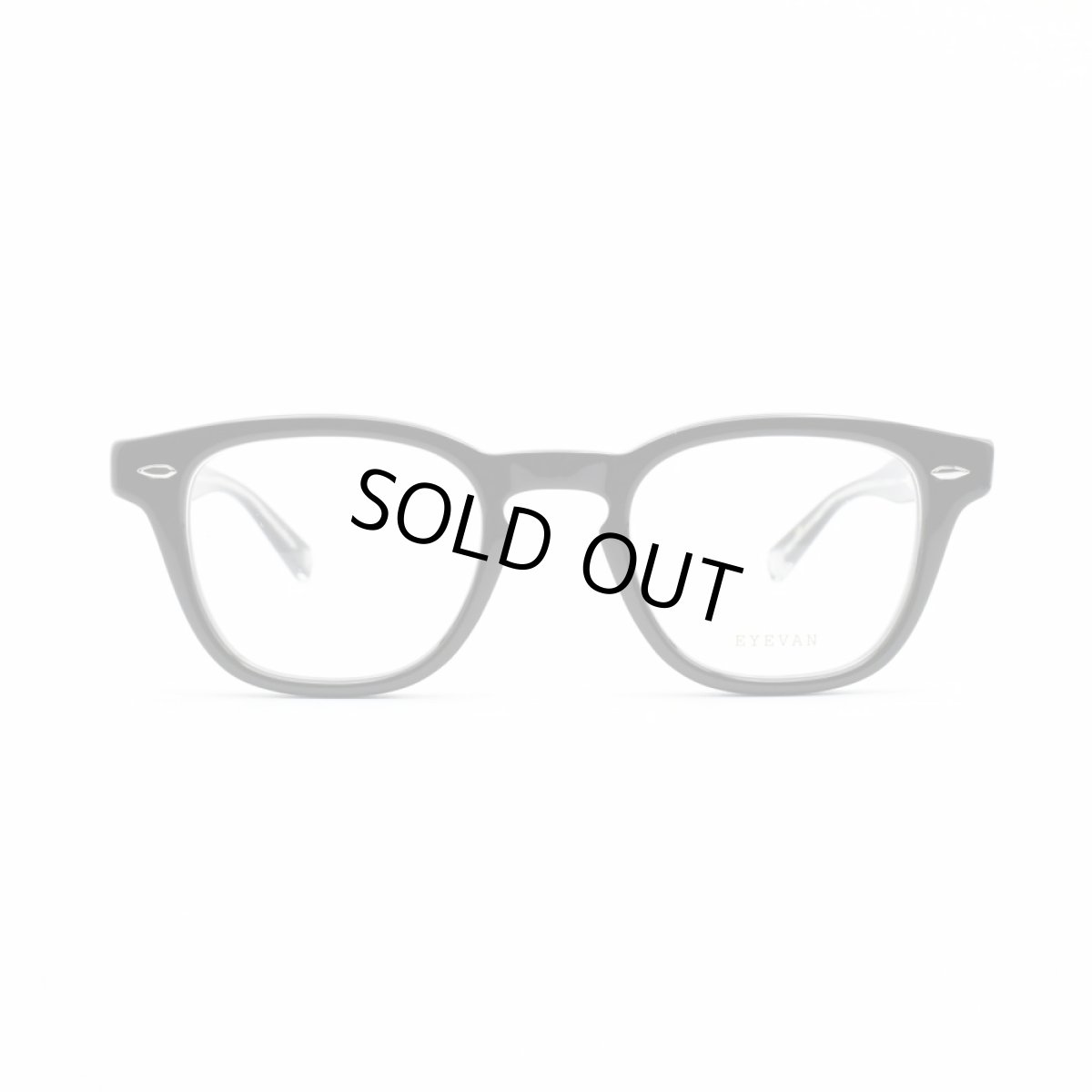 画像3: EYEVAN アイヴァン WEBB SQ col-PBK 47サイズ (3)