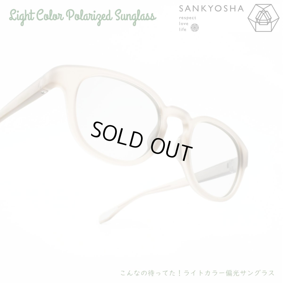 画像1: From フロム Fr-003 col-2 LGYMT 偏光レンズ  (1)