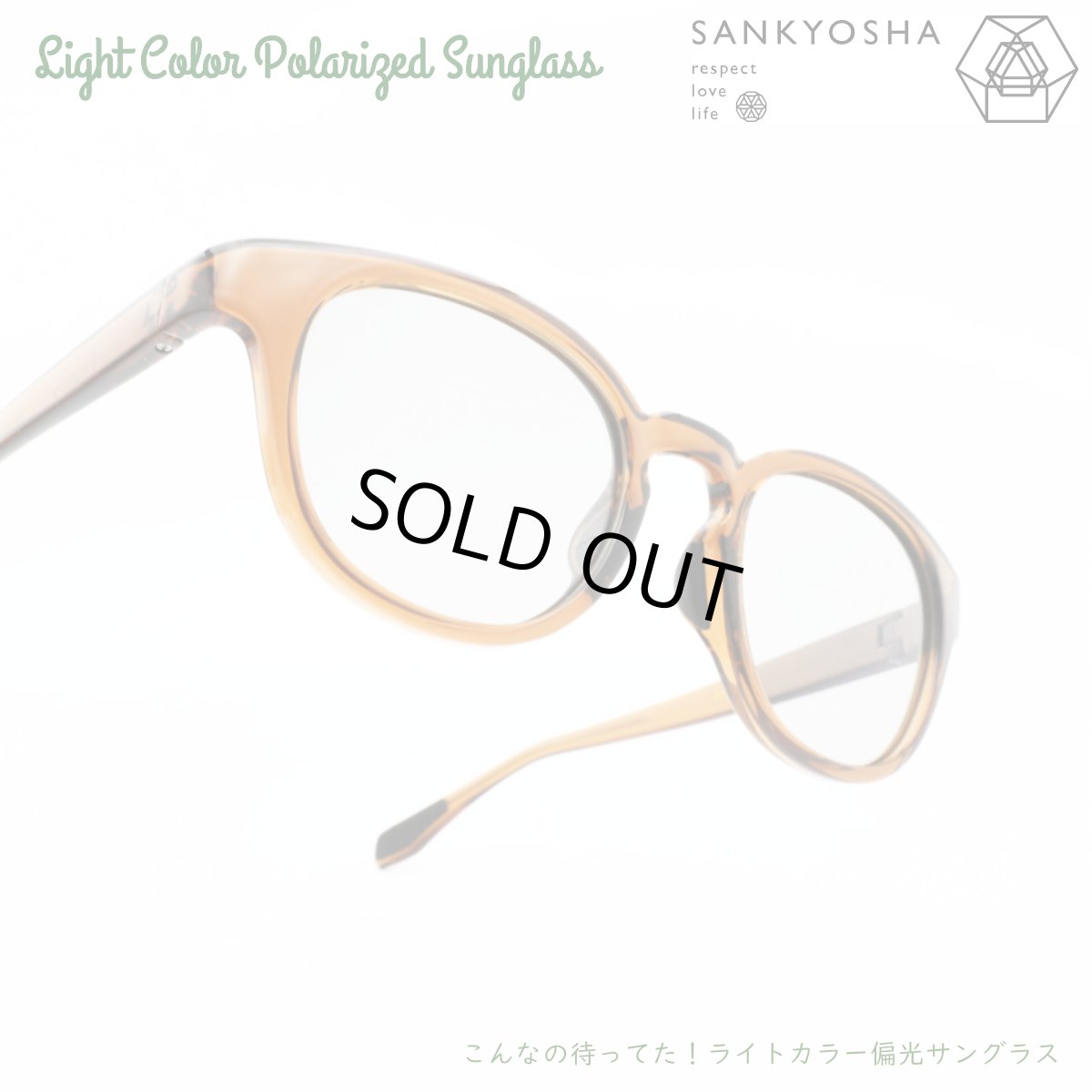 画像1: From フロム Fr-003 col-4 SHLBR 偏光レンズ  (1)