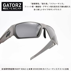 画像1: GATORZ ゲイターズ ANSIz87.1+ MILSPEC BALLISTIC SPECTER スペクター GZ-08-102（セラコート ガンメタル/スモーク）アジアンフィット (1)