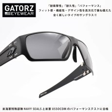 画像1: GATORZ ゲイターズ ANSIz87.1+ MILSPEC BALLISTIC SPECTER スペクター GZ-08-401（セラコート ブラック/スモーク）アジアンフィット (1)