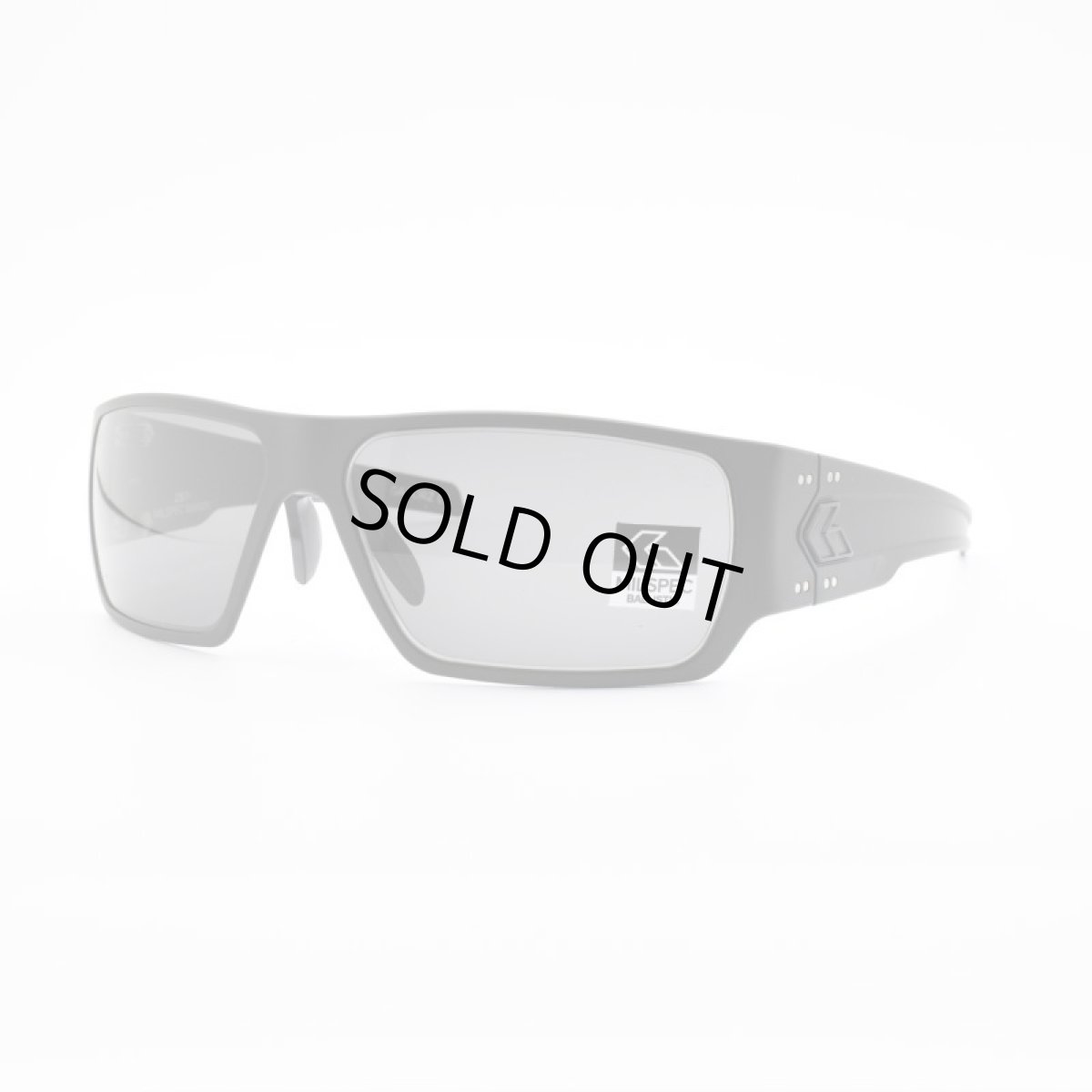 画像2: GATORZ ゲイターズ ANSIz87.1+ MILSPEC BALLISTIC SPECTER スペクター GZ-08-401（セラコート ブラック/スモーク）アジアンフィット (2)