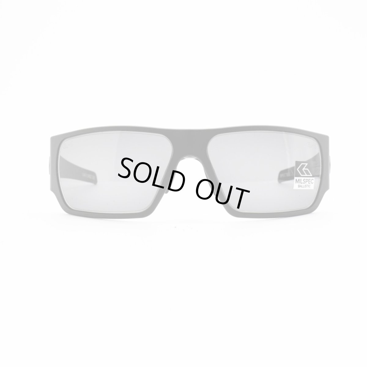 画像3: GATORZ ゲイターズ ANSIz87.1+ MILSPEC BALLISTIC SPECTER スペクター GZ-08-401（セラコート ブラック/スモーク）アジアンフィット (3)