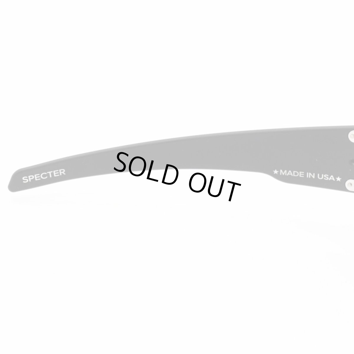 画像6: GATORZ ゲイターズ ANSIz87.1+ MILSPEC BALLISTIC SPECTER スペクター GZ-08-401（セラコート ブラック/スモーク）アジアンフィット (6)