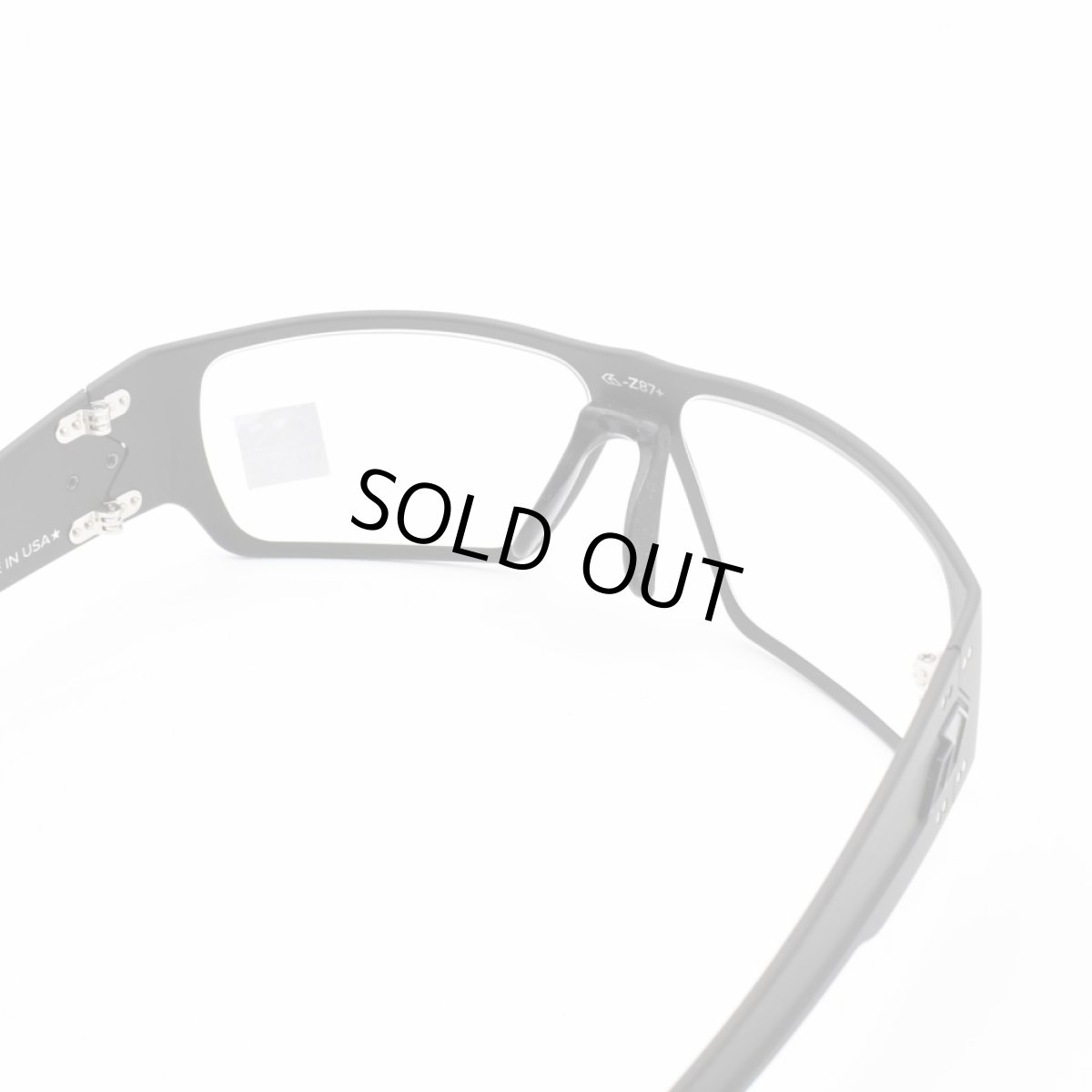 画像5: GATORZ ゲイターズ ANSIz87.1+ MILSPEC BALLISTIC SPECTER スペクター GZ-08-402（セラコート ブラック/クリア）アジアンフィット (5)