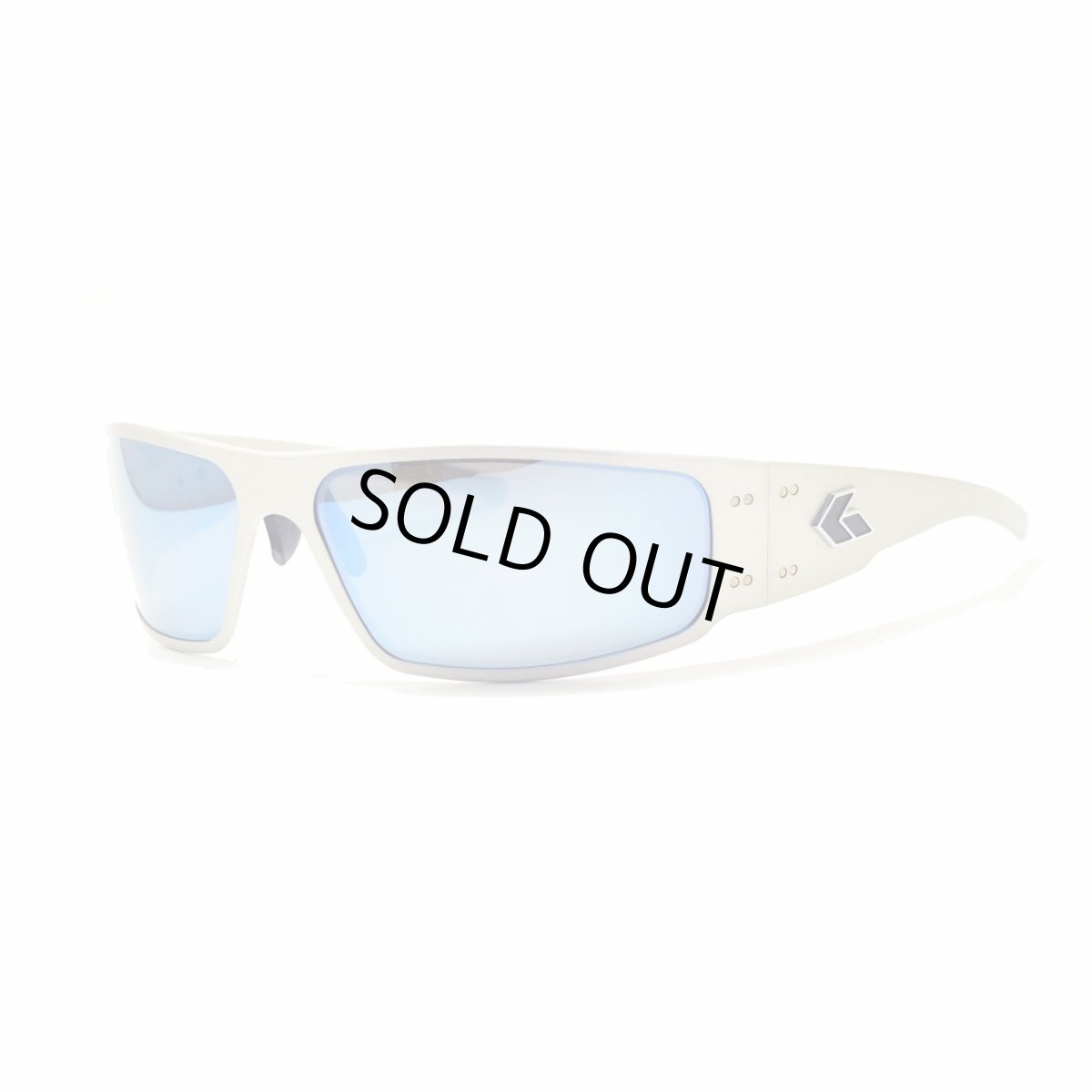 画像2: GATORZ ゲイターズ MAGNUM マグナム BRUSHED/SMOKE POLARIZED BLUE MIRROR 限定モデル (2)