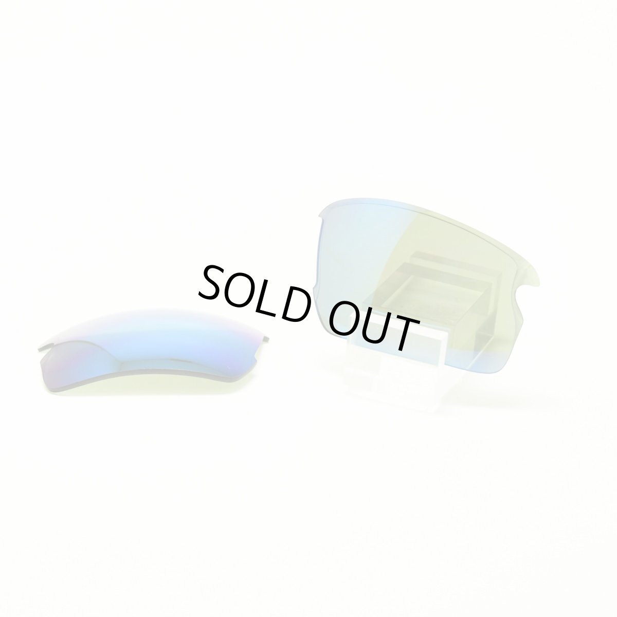 画像2: GOODMAN LENS MANUFACTURE グッドマンレンズマニュファクチャー OAKLEY FLAK2.0用交換レンズ グレー ブルーミラー (FLAK2.0XLには取り付けできません) (2)